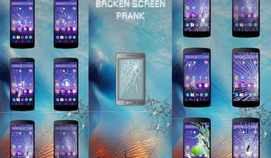 Broken Screen - Best Fake Cracked Screen App